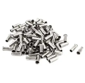 

100PCS 18AWG Bootlace cooper Ferrules kit set Wire Copper Crimp Connector Insulated Cord Pin End Terminal EN1006