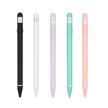 

Soft Silicon Case Protective Cover Pouch Shell Skin Nib Cover for Apple Pencil 2 Touch Pen 2018