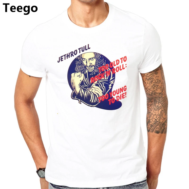 

Popular Rock Band JETHRO TULL Men/Women Short Sleeve T Shirt Custom Punk Rap Hip Hop Streetwear Men Tops Plus Size Summer Tees