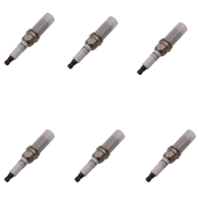 YAOPEI 6PCS Iridium Spark Plugs 90919 01247 / FK20HR11 For TOYOTA