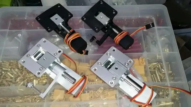 

Electronic Retract Servoless Retractable Landing Gear for airplane