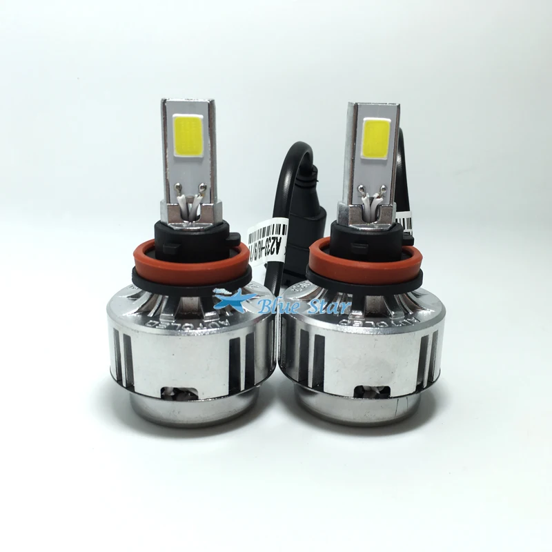 All In One LED Araba Farlar H7 H8 H9 H11 HB3 9005 HB4 9006 H1 Ampul 