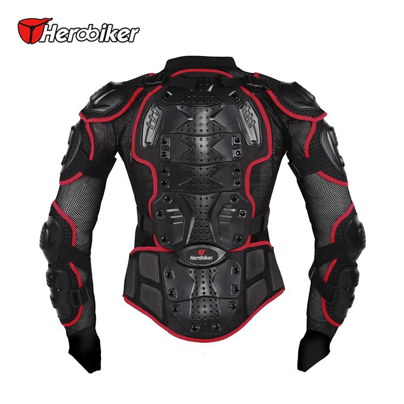 HEROBIKER мотоциклетная куртка для верховой езды + наколенники мотокросса