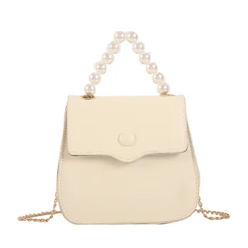 

Women Bag Pearl Mobile Wild Messenger Fashion Single Shoulder Small Square sac main femme torebka damska shopper bolsa feminina
