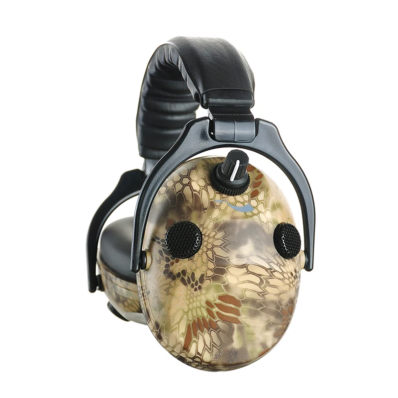 Electronic Shooting Ear Protection Earmuff Hunting Ear Muffs Camouflage Tactical Headset Hearing Protector Headphone for Hunting