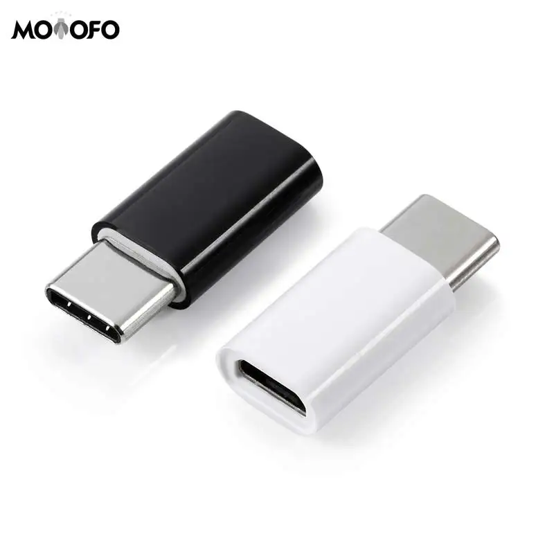 Адаптер USB Type C на Micro для синхронизации передачи данных и зарядки Chromebook Galaxy S9 Note 9