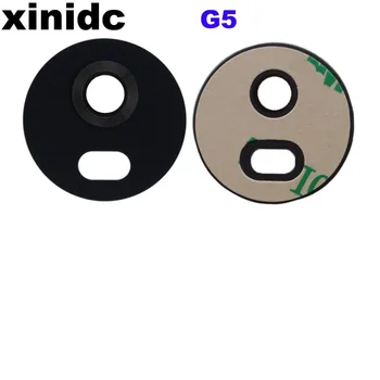 

Xinidc 10pcs For Motorola Moto G5 Back Rear Camera Glass Lens with Adhesive Sticker Free Shipping