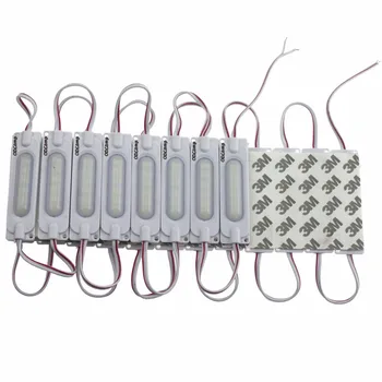 

Super bright 200pcs 6 LED Module White 5054 SMD 150LM Per Module Waterproof Decorative Light for Letter Sign Advertising ST229