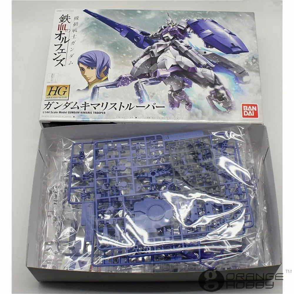 OHS Bandai HG железокровные сироты 016 1/144 Gundam Kimaris Trooper мобильный костюм сборные модели комплекты oh