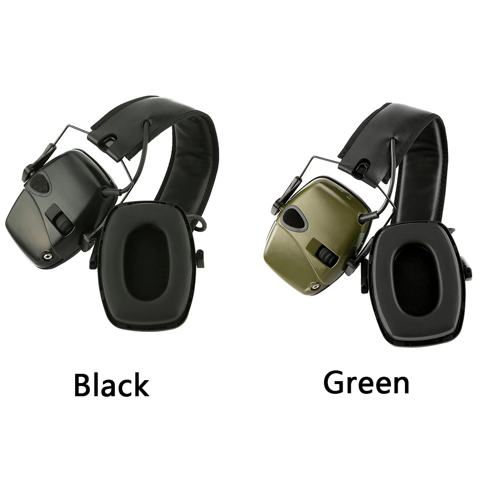 

Tactical Earmuff Anti-noise Impact Sound Amplification Electronic Shooting Hunting Outdoor Hearing Protection Headset Foldable