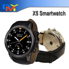 X5 Android 4.4 SmartWatch 1,4 “Amoled-display 3G WiFi GPS Dual Bluetooth Smart Uhr Telefon für iOS Android-Handy