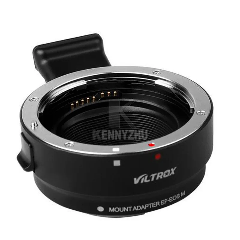 Viltrox Автофокус электронный объектив крепление адаптер кольцо для Canon EF EF-S объектив для EOS M беззеркальная камера