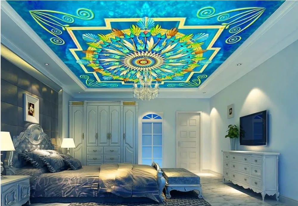 custom 3d ceiling murals wallpaper European gorgeous photo wall mural