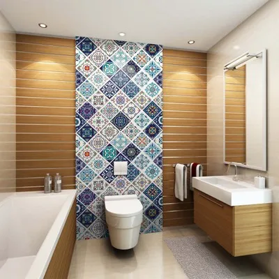 Креативные обои в марокканском стиле, ПВХ, Ретро стиль, для гостиной, спальни, настенные Стикеры, для кухни, маслостойкие, для ванной комнаты, водонепроницаемые наклейки - Цвет: CZT-WMA-012