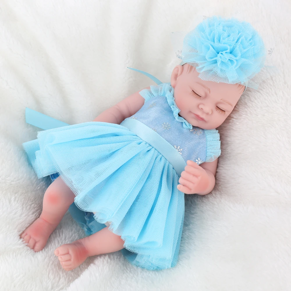 KAYDORA Lovely Reborn Baby Doll мягкая виниловая силиконовая кукла для всего тела закрытые