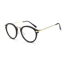 Винтажные оправы для очков прозрачные линзы стеклянные женские очки металлические очки Звезда Стиль брендовый дизайнер