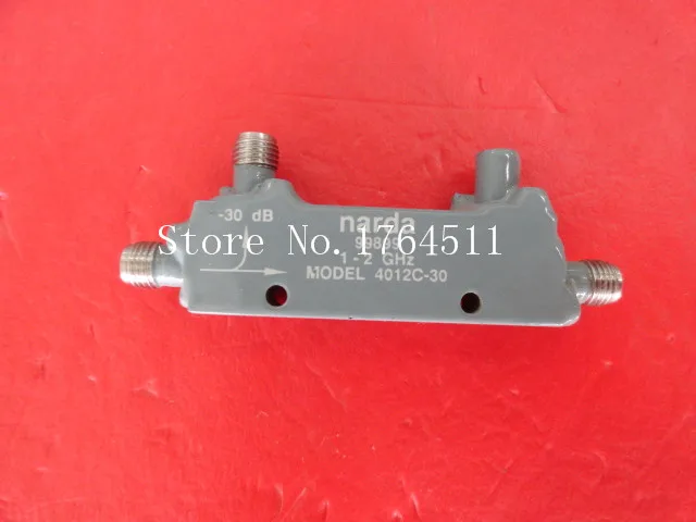 BELLA Narda 4012C 30 1 2GHz Coup 30dB SMA RF Microwave Directional Coupler