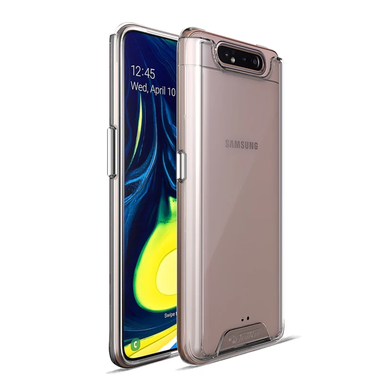 Прозрачный чехол toyko Chiron для samsung Galaxy A80 SM-A805F A90, противоударные аксессуары для телефонов, гибридный защитный чехол из поликарбоната и ТПУ