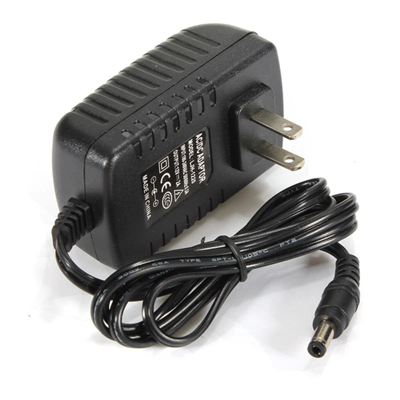 Черный адаптер питания EU / US AC 100 240V в DC 12V 2A|supply 12v|adapter gasadapter can |