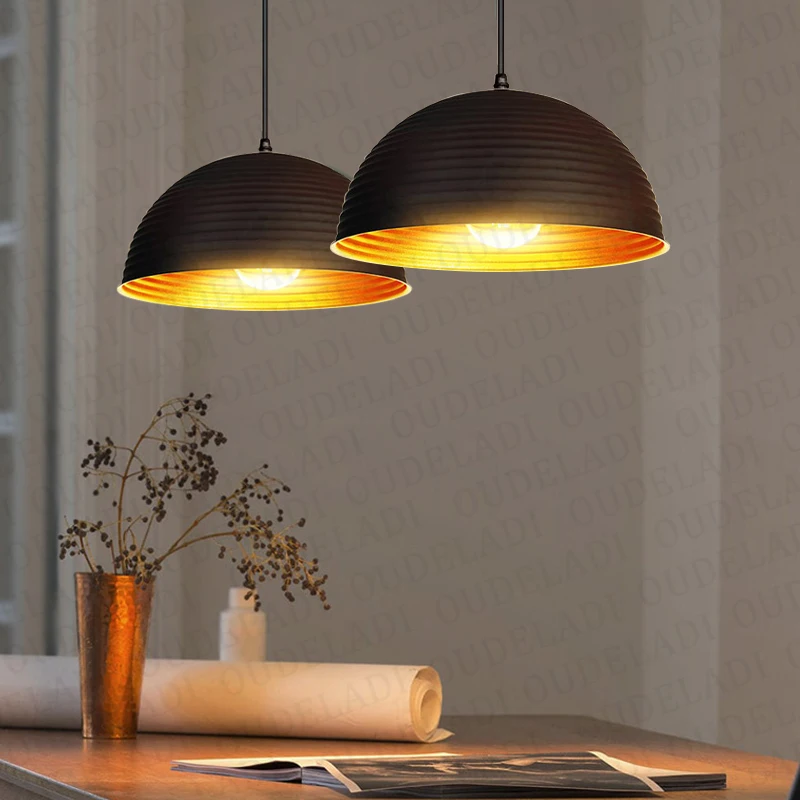 Американский Ретро промышленный чердак подвесные светильники лампа для кафе