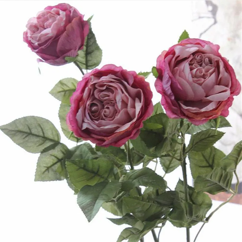 6 Girasoli Artificiali Vintage Olrla - Stelo Lungo 66 Cm, Seta Realistica Per Decorazioni Casa E Feste - Foto 5