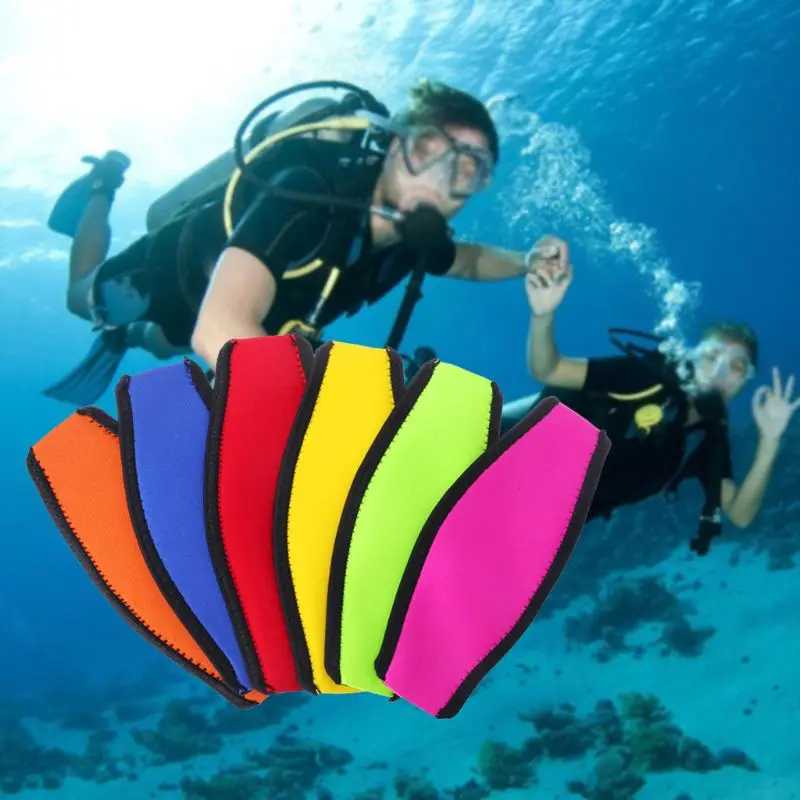 النيوبرين الغوص قناع الغطس شريط للرأس غطاء قناع مبطن حماية طويلة رباط شعر حزام-المجمع للغوص السباحة