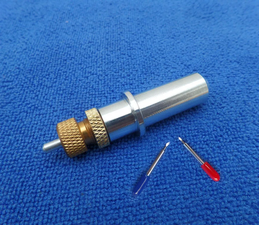 1 pc Gcc Cutting Plotter Blade Holder Vinyl Cutter + 5 Pcs 45 Degree