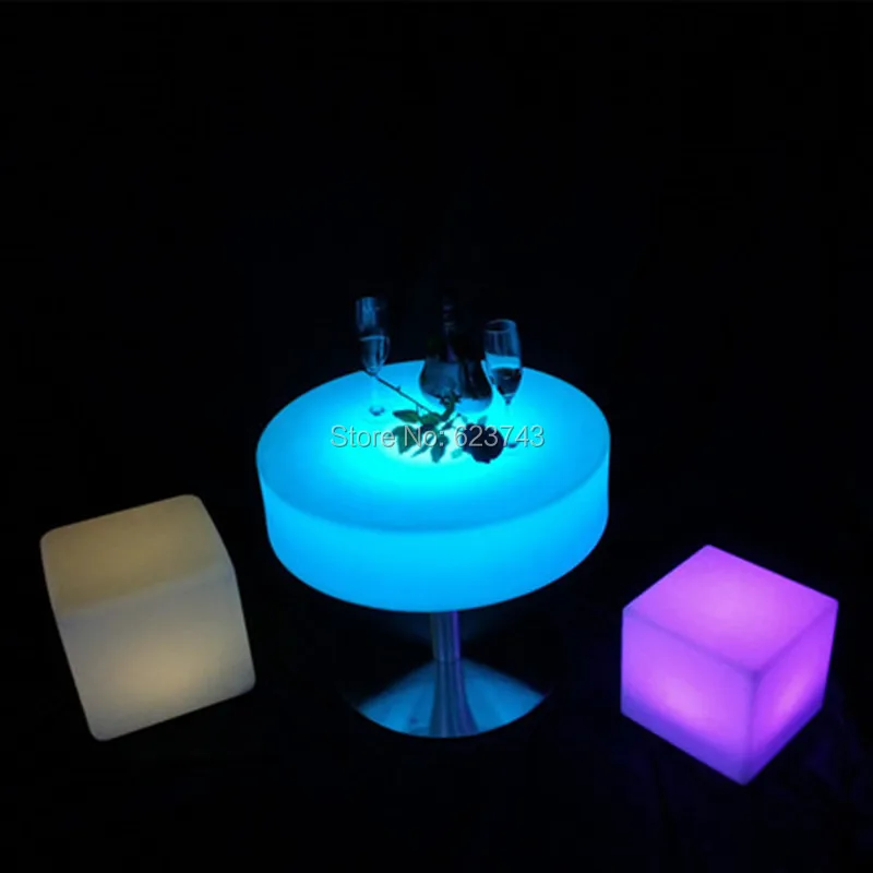 ^Cheap Remote control Plastic round illuminated coffee Adjustable bar table rechargeable led Table basse lumineuse LED Multicolore ^Cheap Remote control Plastic round illuminated coffee Adjustable bar table rechargeable led Table basse lumineuse LED Multicolore