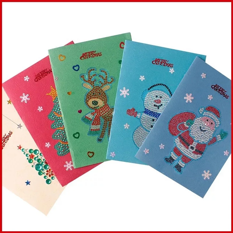 5d diamond painting Christmas cards, cards, Christmas, diamond painting