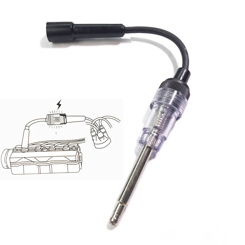JEAZEA Ignition Tester Spark Plug In Line System Coil Diagnostic Tool