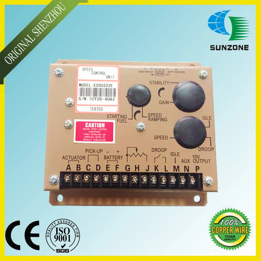 engine speed governor ESD5522E electronic governor controlin Generator