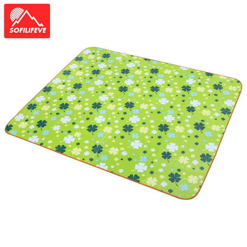 Best Outdoor Picnic Camping Mat Cartoon Mattress Moistureproof Waterproof Grass Mattress Thickening Tent Picnic Cloth