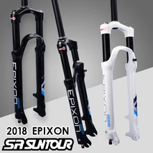 2018 SUNTOUR EPIXON Mtb Fork Bike Air Suspension Fork 29 Remote Control Lock Bicycle Fork 26 / 27.5 Bike Fork Bike Parts west biking ems bike suspension fork bike lock aluminum fork outer diameter 26 inch mtb bike road carbon fiber mtb hard fork