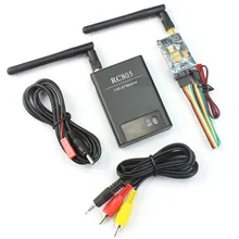BOSCAM 8CH 5 8GHz FPV 200mW Wireless AV TS351 Transmitter 2 0Km Range RC305 Receiver Set
