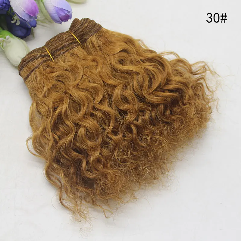 11 15*500 см парик diy Материал шерсть волосы ряд BJD кукла ряд шерсть sd кукла парик Материал для парики для кукол аксессуары русские DIY волосы куклы - Цвет: 11