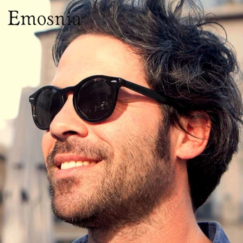 

Emosnia Men Polaroid Round Sunglasses 2018 Sport Outdoor Vintage Brand Designer Mirror Eyewear UV400 Sun Glasses For Male Female