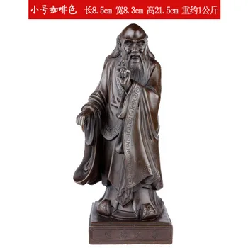 

Fine bronze large morals deity saints statue feng shui crafts old Dan Road ancestors