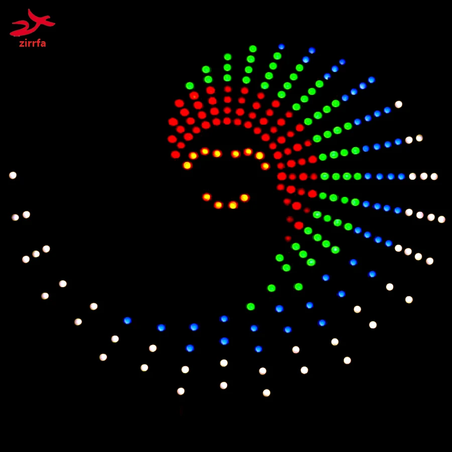 Zirrfa красивый танцевальный светильник cubeed для подарка на день рождения, светодиодный электронный diy комплект