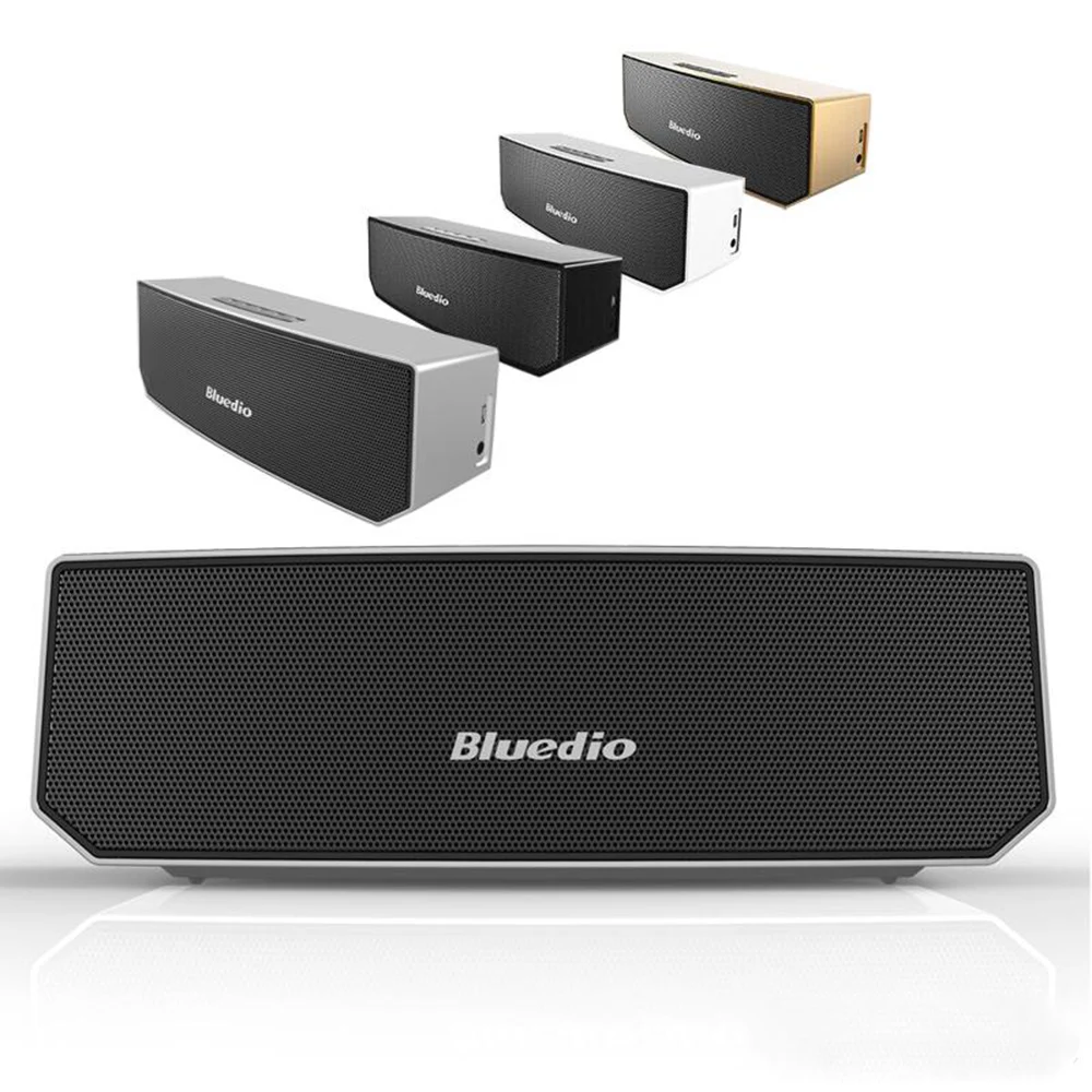 

Bluedio BS-3 (Camel) Portable Bluetooth speaker wireless Subwoofer Sound bar Revolution Magnetic driver 3D stereo music with MIC