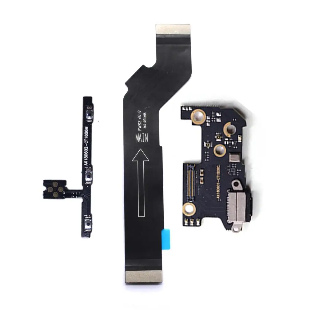 power volume strip main board mainboard USB charging charger port boad flex cable microphone for Xiaomi 8 Mi8 Mi | Мобильные