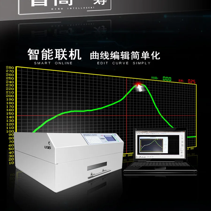 PUHUI T-962A+ оплавленная печь для духовки инфракрасный нагреватель T962A+ печь Reflow BGA SMD SMT Rework Sation продукт