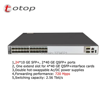 

Huawei 24 port SFP Switch S6720-30C-EI-24S With 24 pcs GE port and 2 PCS QSFP Switch
