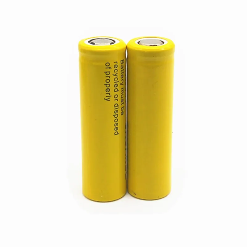 

yellow pingtou Batteries 14500 battery AA 3.7 V lithium ion rechargeable batteries for LED flashlight, free delivery