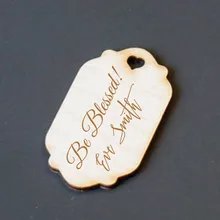 На заказ лазерная резка спасибо бирку свадьбы пользу, название свадебных персоналов теги