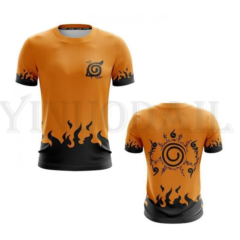 

Men and Women Summer T-shirt Naruto UZUMAKI 3d Print T Shirt for Boys Harajuku Sweatshirt Streetwear Cosplay Costume Short Shirt