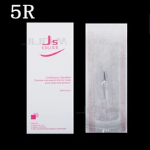 50 Pcs 5R Microblading Needles Blade For Manual Pen Semi Permanent Makeup Microblading Eyebrow Tattoo Pen Needles