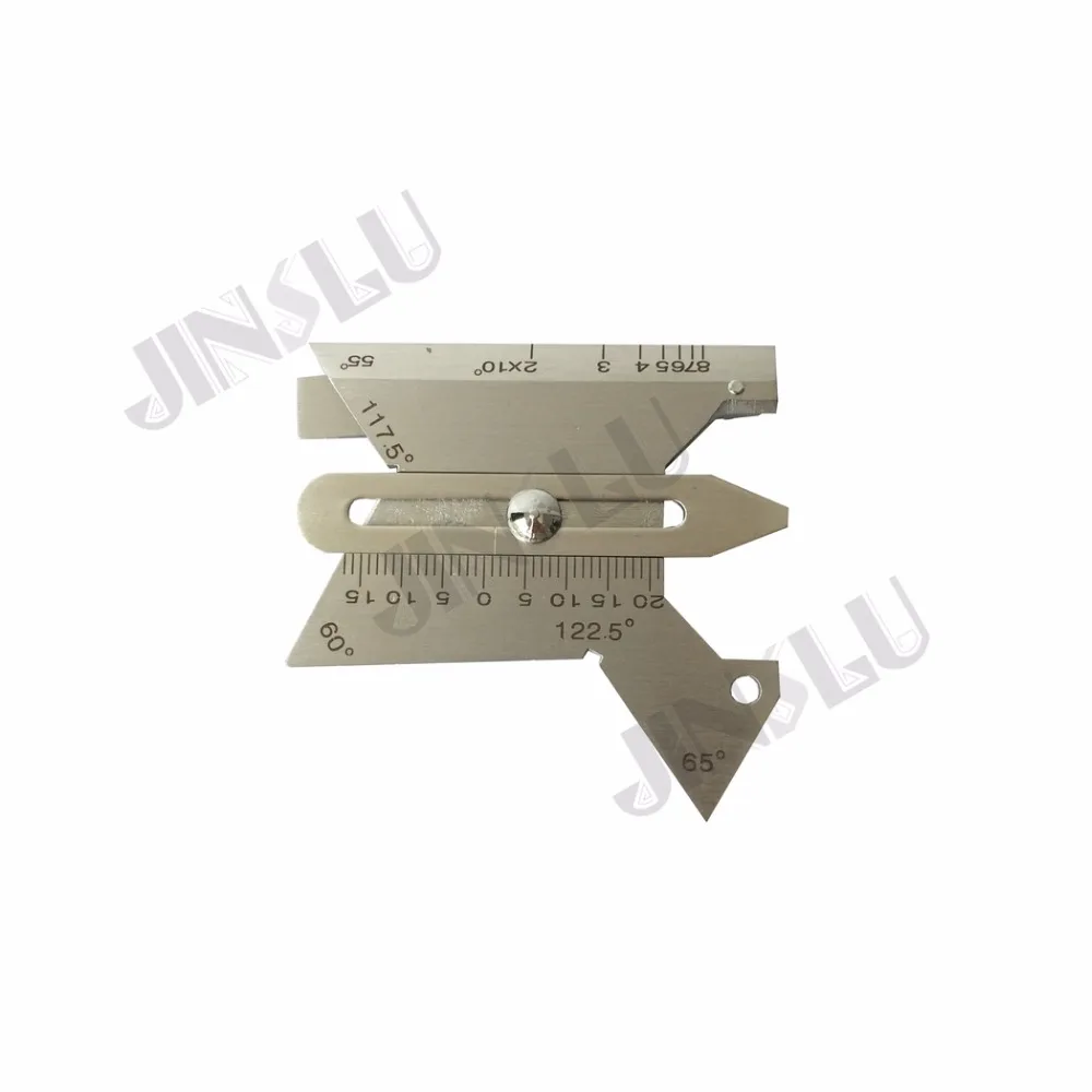 Free Shipping Welding Gauge Inspection Multi-function Weld Gage Pit Test Ulnar Ruler HJC-30