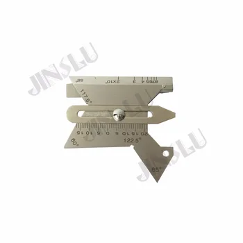 

Free Shipping Welding Gauge Inspection Multi-function Weld Gage Pit Test Ulnar Ruler HJC-30