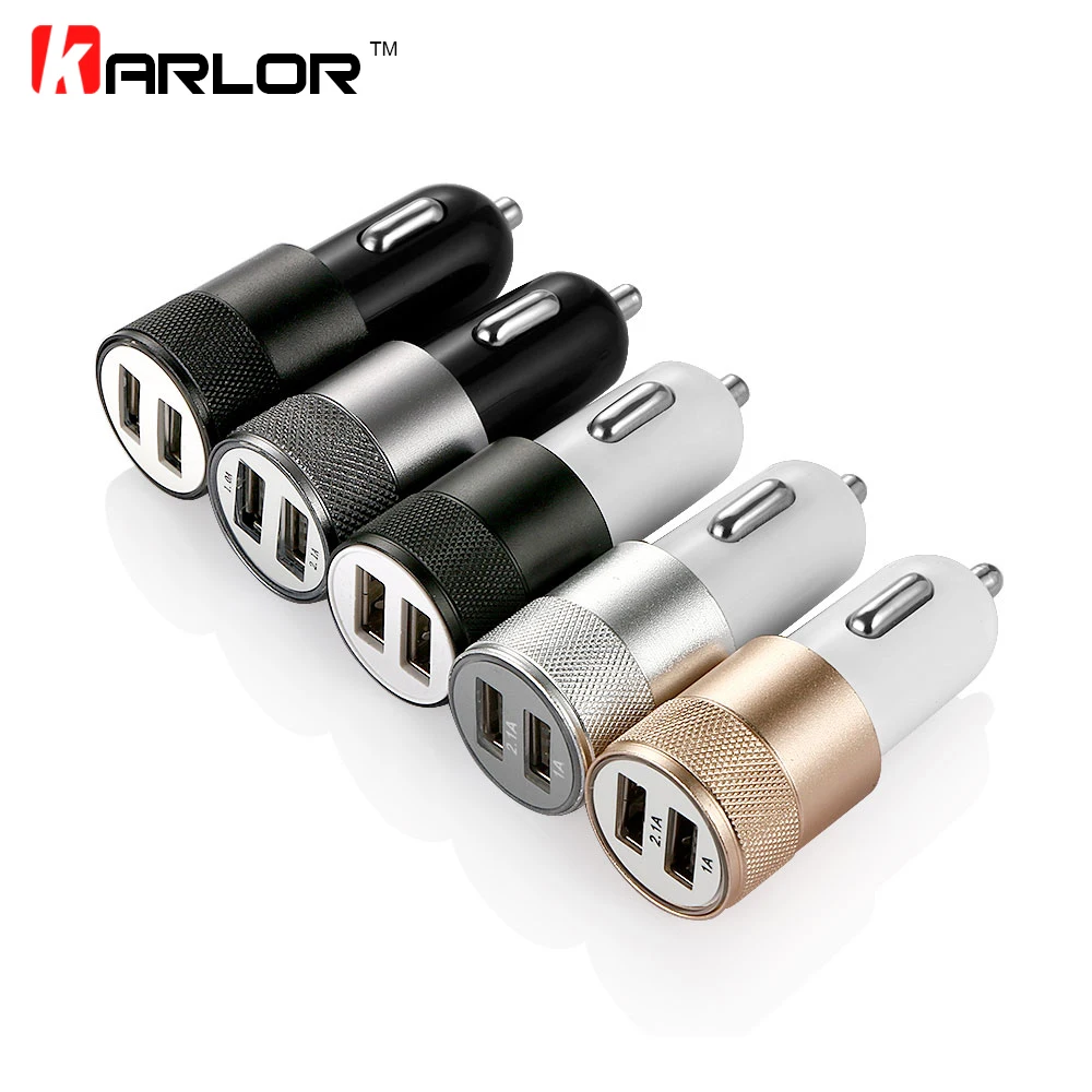 

Cigarette Lighter Splitter Quick Charge Dual Usb Car Charger Adapter 2 usb Port 3.1A Smart Phone Car Charging Accessories