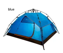 Outdoor camping 3-4 people space automatic speed set park camping tent Waterproof fabric 190 t breathable polyester/110806/3